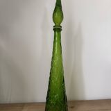 Antique decorative glass carafe