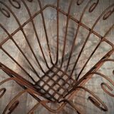 Planter door plant wrought iron 1950s