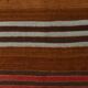 Burgundy & Red Persian Kilim Runner Rug, 75x387Cm