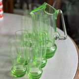 9-piece orangeade service in uraline/uranium