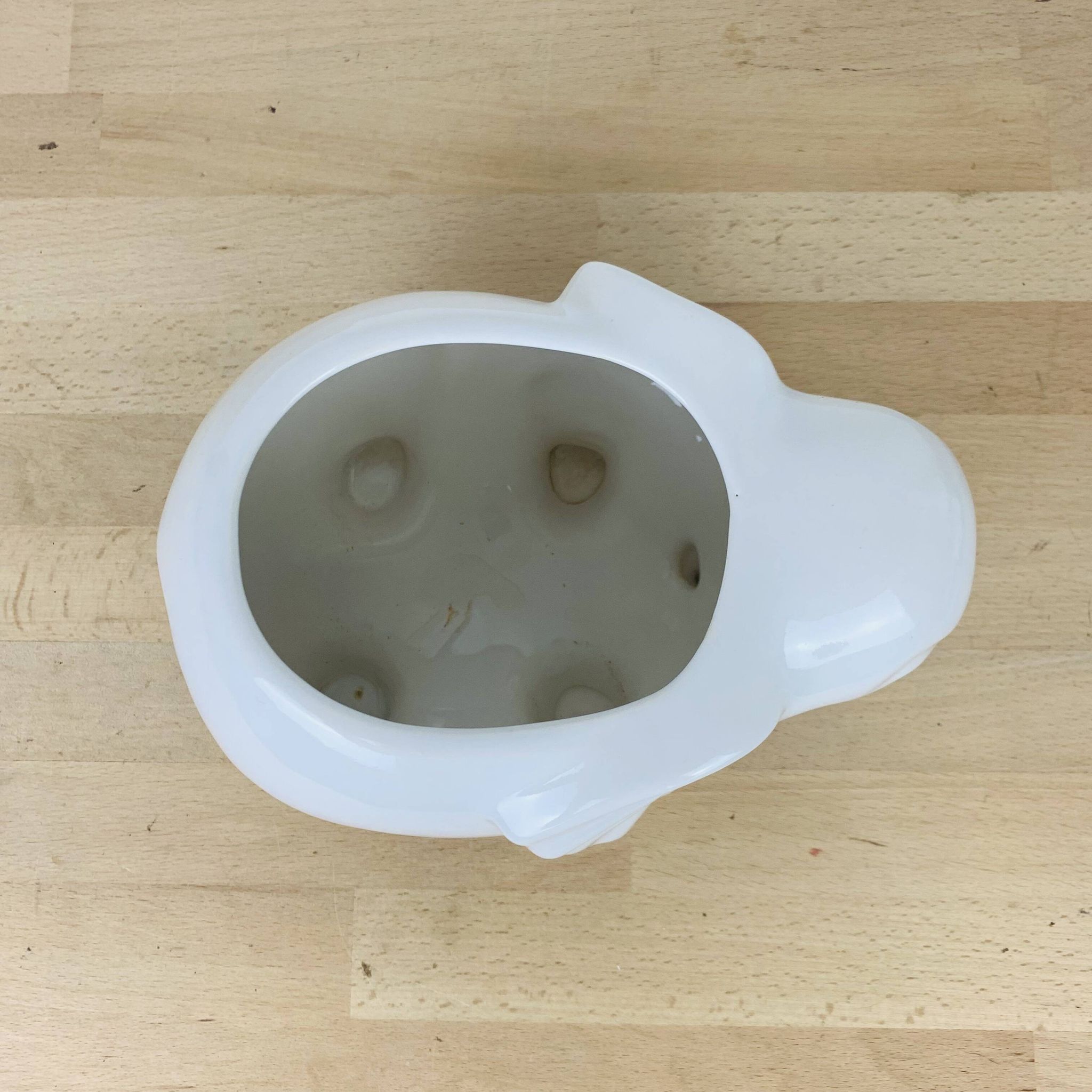 Ceramic elephant plant pot