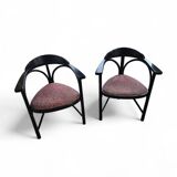 2 x Thonet triangle chair by Michael Thonet