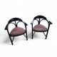 2 x Thonet triangle chair by Michael Thonet