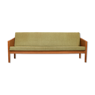 Rare Illum Wikkelsø Sofa in Oak early 1950s.