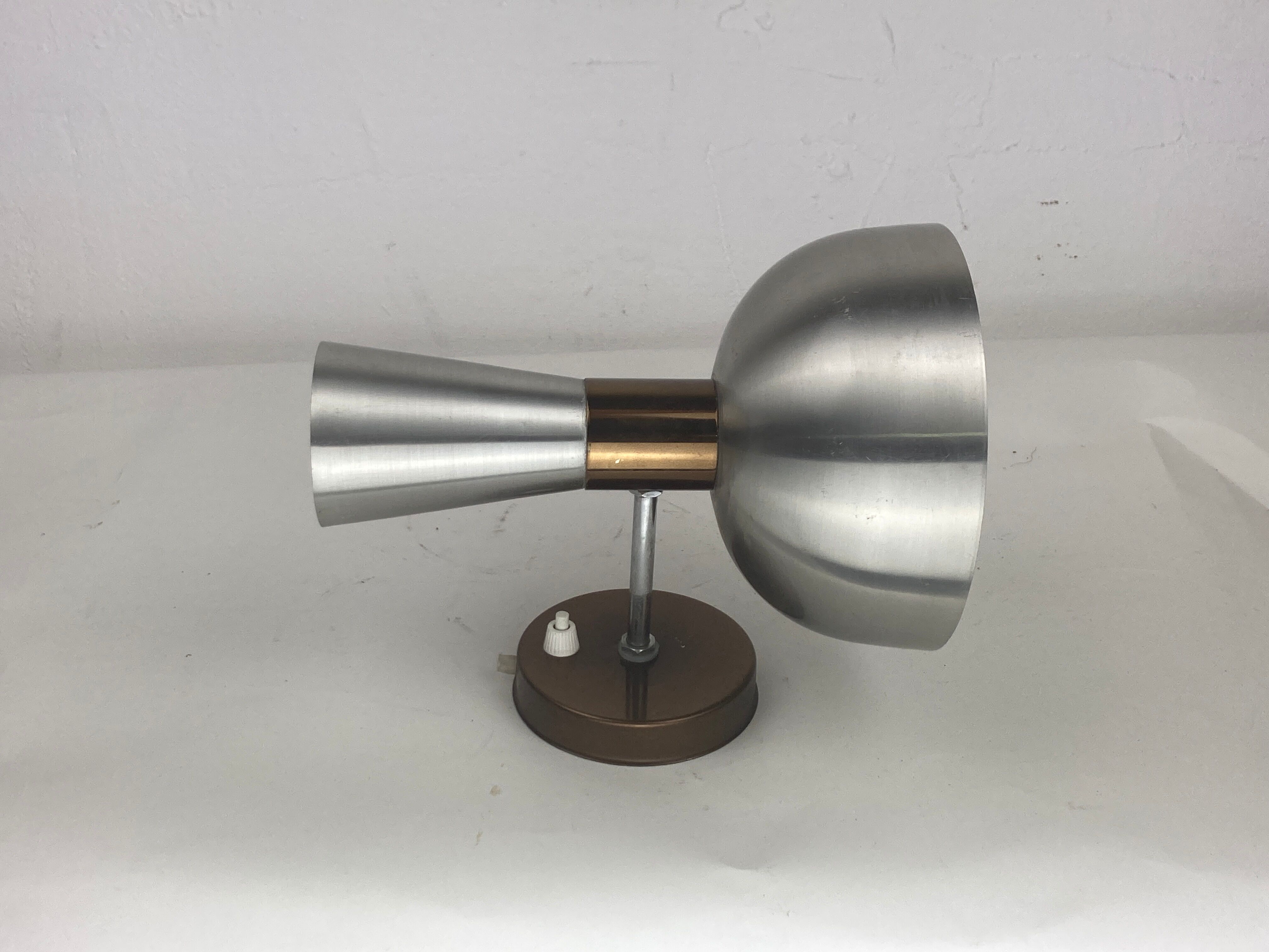 Mid-Century Dutch Diabolo Wall Sconces by Herda, 1970s, Set of 2