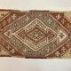 Vintage turkish kilim 78x48 cm shabby wool