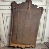 Baroque mirror in carved, stuccoed and gilded wood, Vienna circa 1700