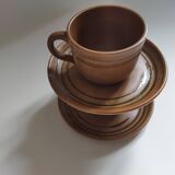 Sarreguemines "Savoie" coffee cups
