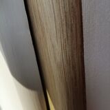 Buffet mado 50s white and brushed oak