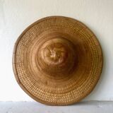 Chapeau rotin décoratif