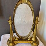 Art deco golden psyche