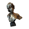 Bronze bust Lola by Emmanuel Villanis