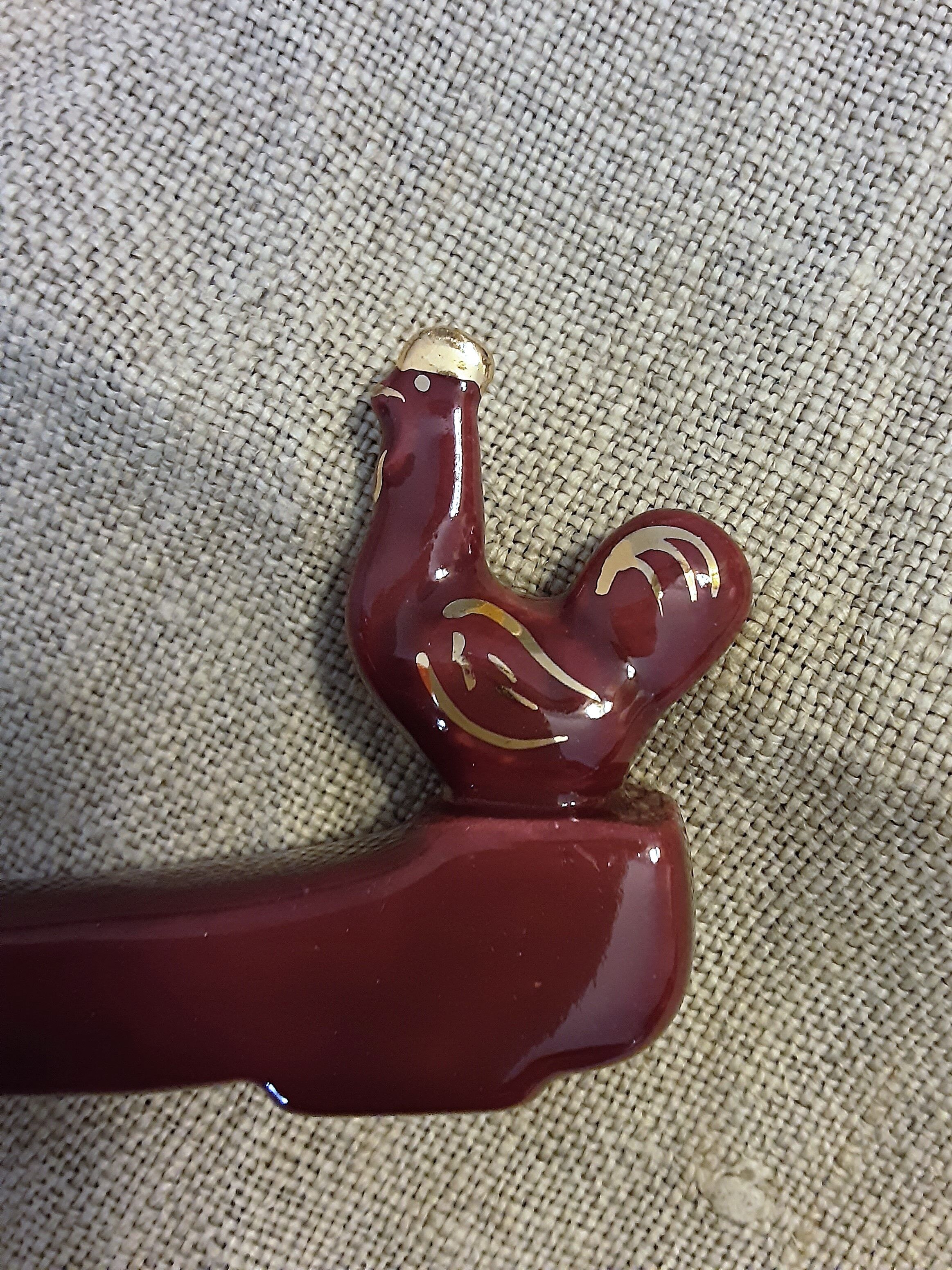 Vintage knife holder, Faïencerie St Clément