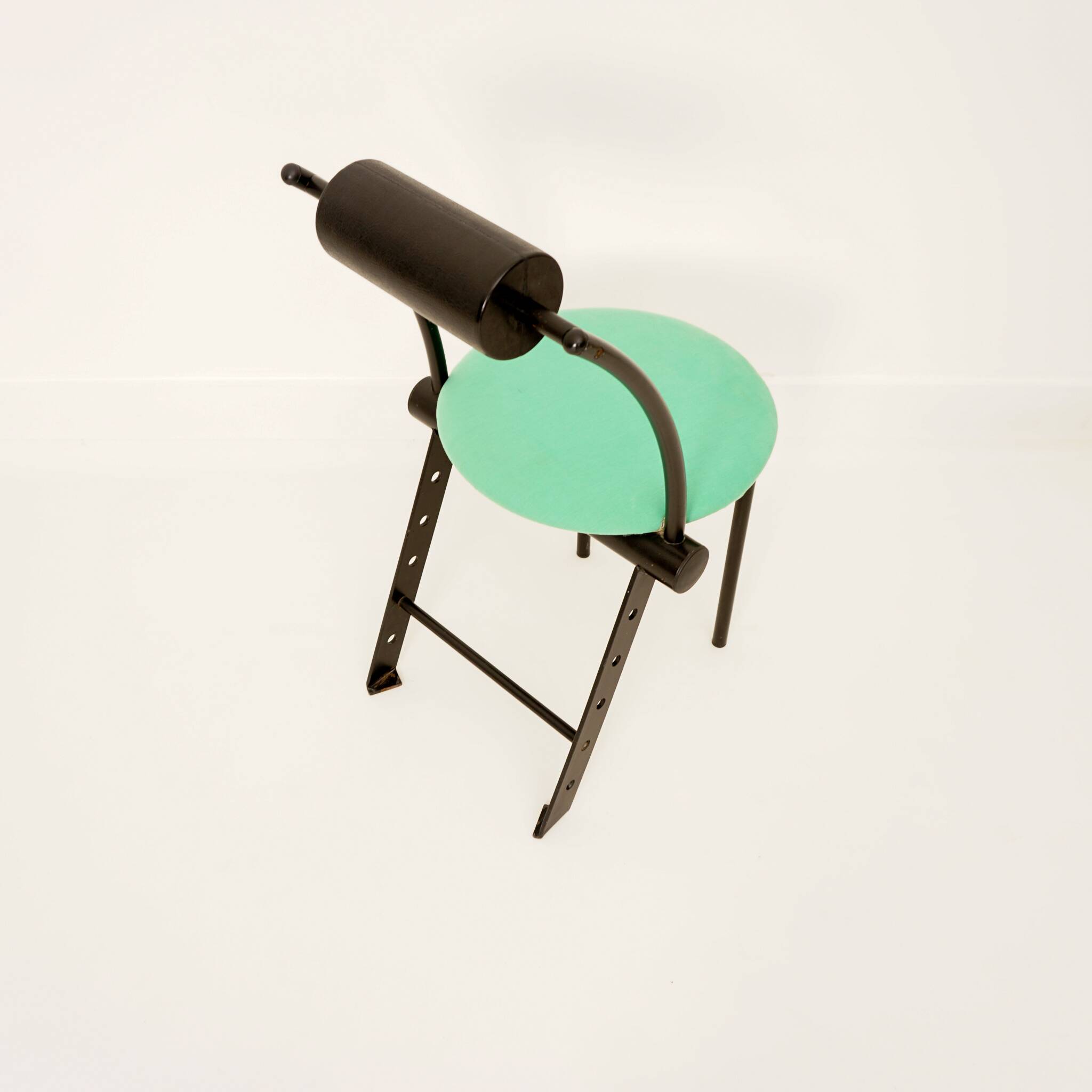 Postmodern Green Chair, 1980