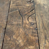 Solid oak coffee table