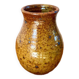 ceramic vase / handcrafted stoneware from the 70s