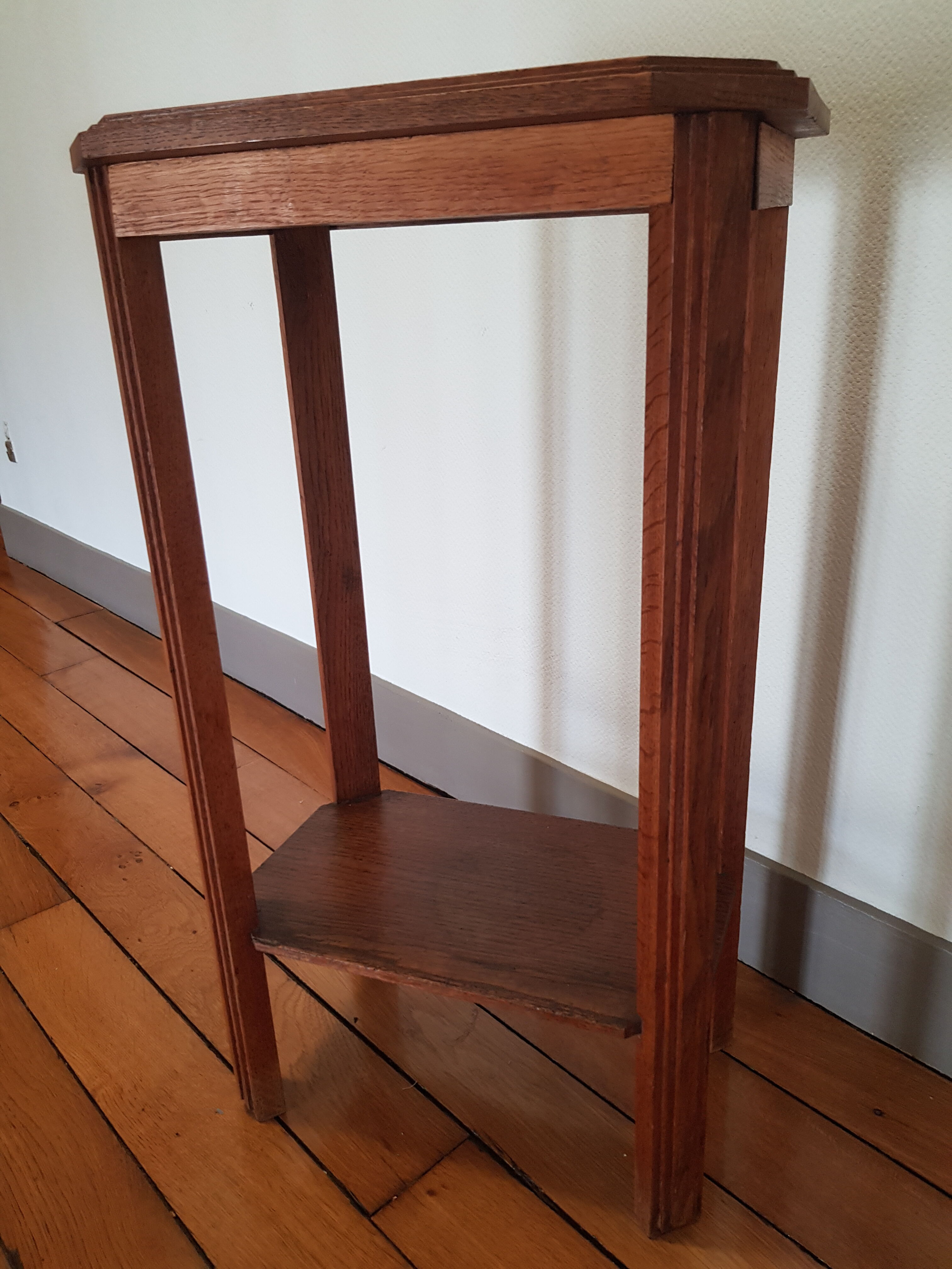 Vintage wooden console