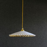 Pendant lamp in opaline