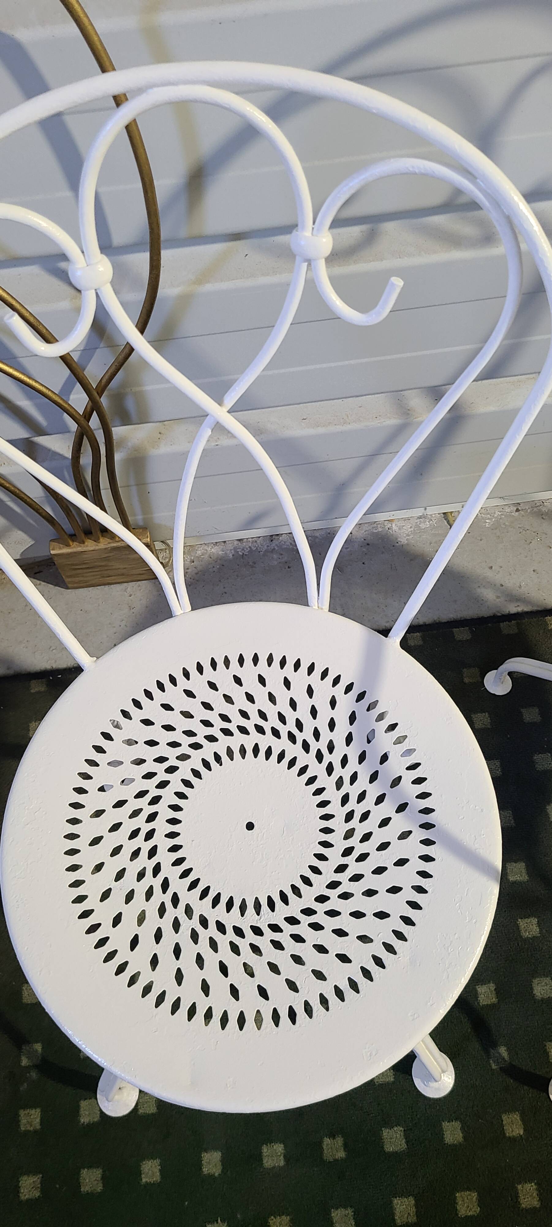 Mid-Century Garden Furniture in Wrought Iron