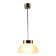 Vintage ceiling light in brushed aluminium and glass, 1960s design.