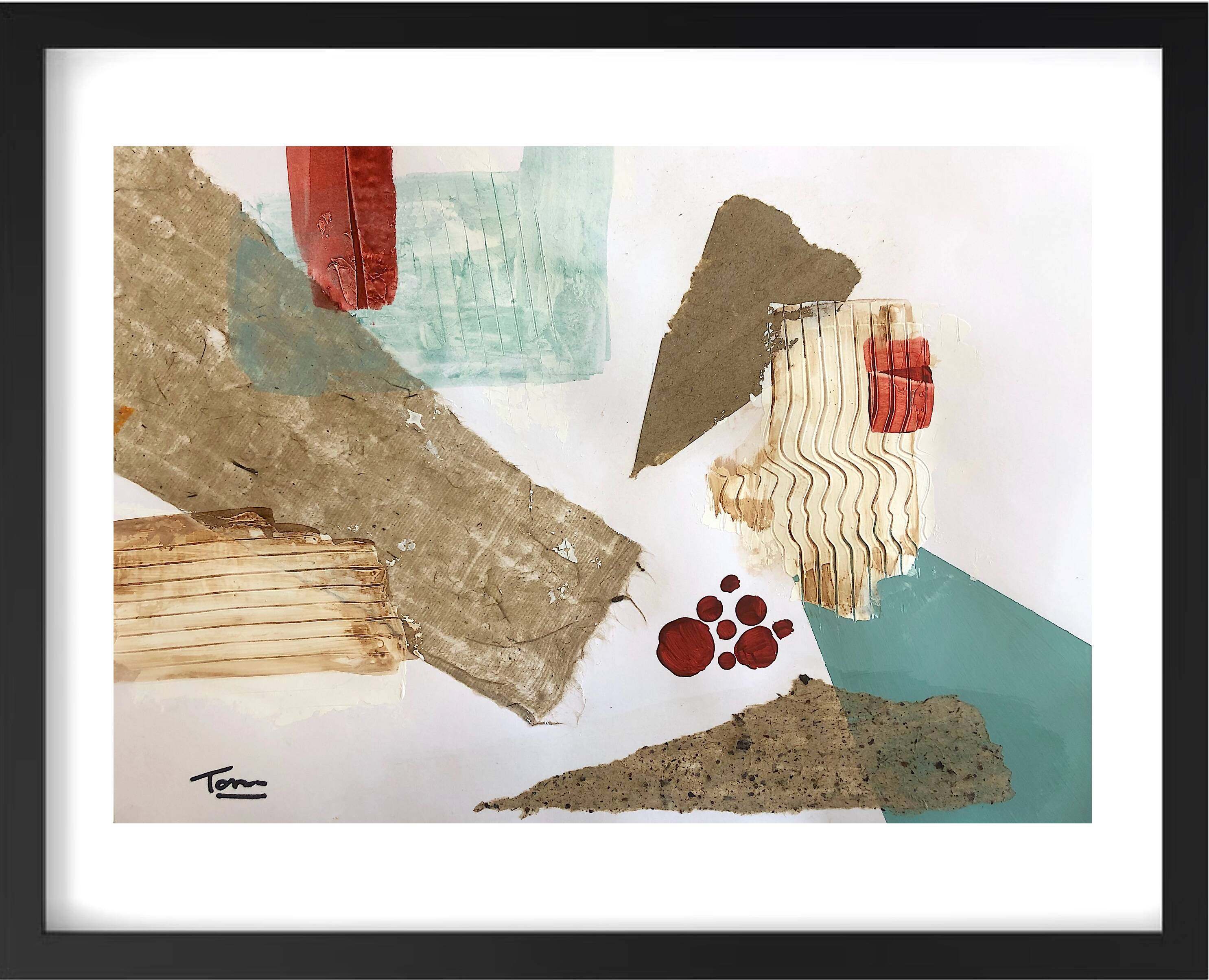 Peinture abstraite originale et unique peinte à la main