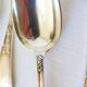 10 silver-plated metal soup spoons, hallmarked 2106225