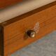 Vintage 20thc italian modular teak wall cabinet c.1960