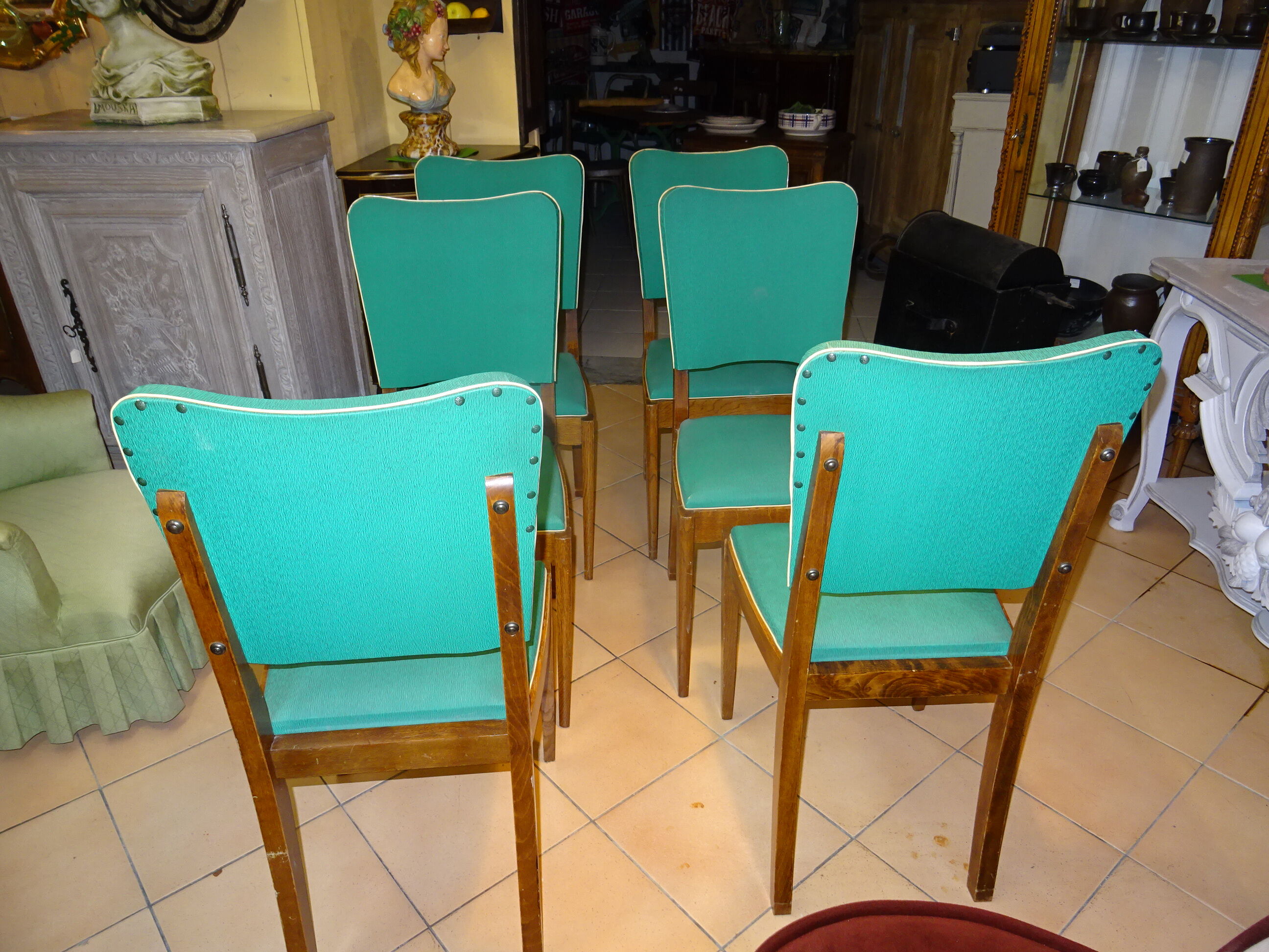 6 chairs from the 70s