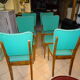 Set de 6 chaises des années 70