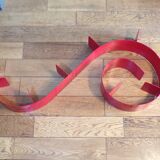 1970 metal snail shelf