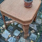 5-piece vintage rattan lounge set 60s