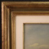 Small signed landscape painting from the 20th century