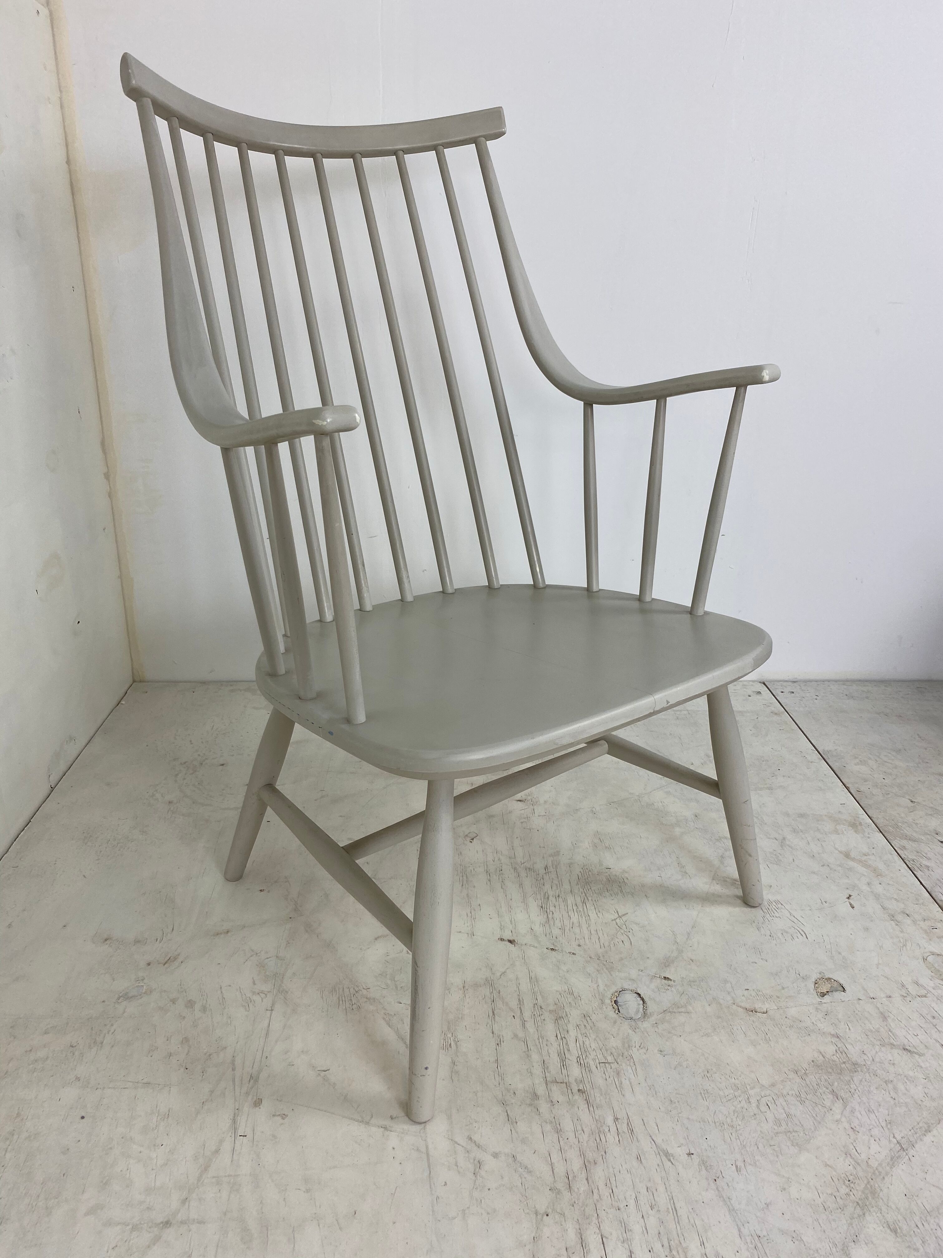 Fauteuil scandinave de Lena Larsson pour Nesto, années 1950