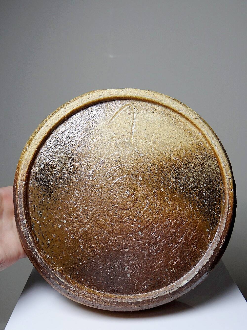 Vintage/Antique Brutalist Japanese Iga Art Ceramic Bowl