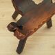Pine chair, brutalist design, 1950s, made in Spain