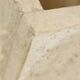 Vintage Travertine Natural Stone Magazine Rack – 1970s