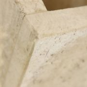 Vintage Travertine Natural Stone Magazine Rack – 1970s