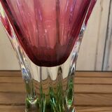 Vase en verre de bohème de Joseph Hospodska