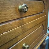 Pair of Louis XVI style bedside tables