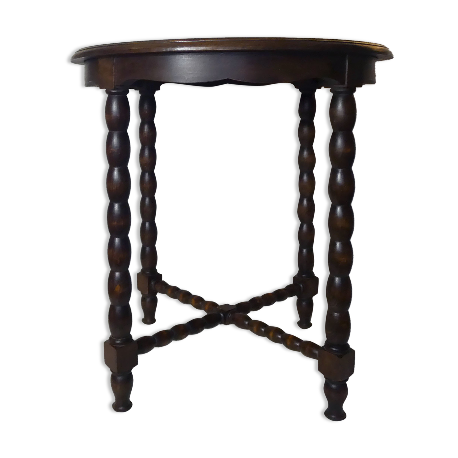 old Breton folk art table