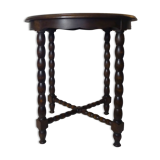 old Breton folk art table