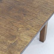 Table basse de ferme rustique en chêne