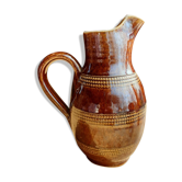 Pichet verseuse grès du Berry du Chat Botté medieval artcraft