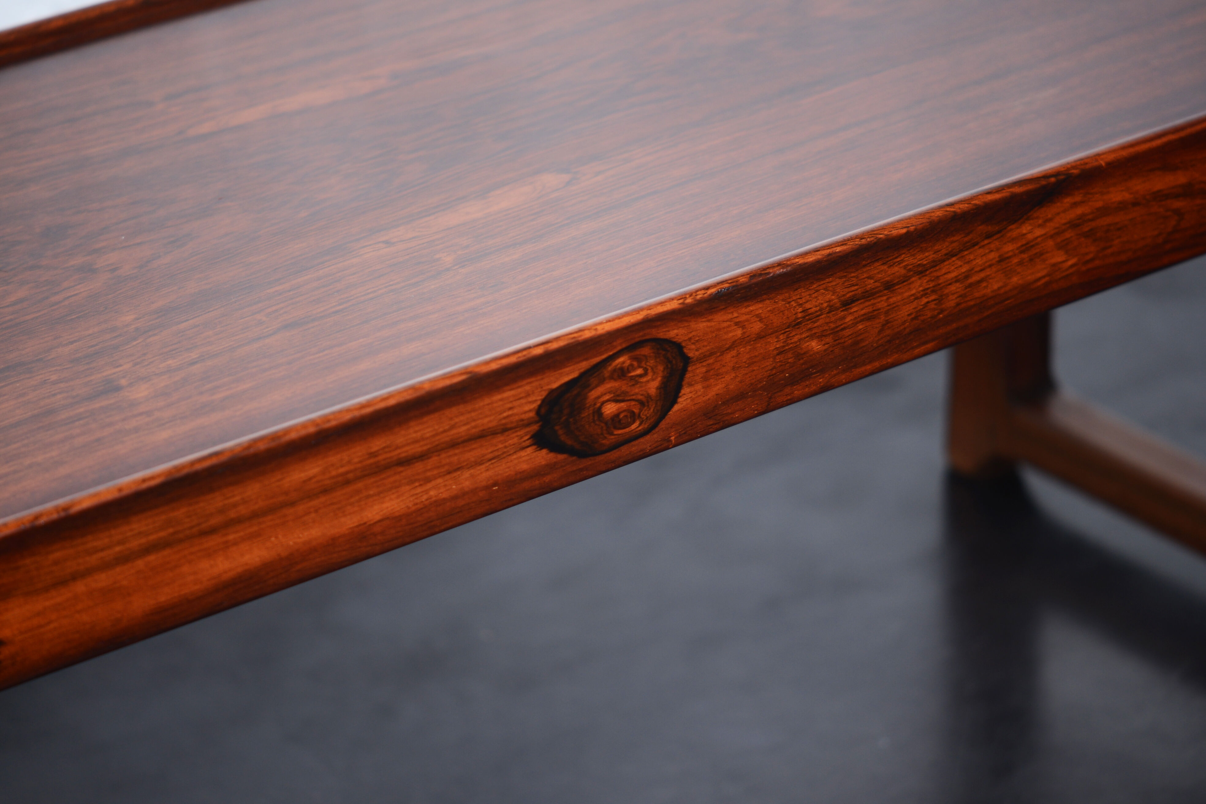 Bench in rosewood of Torbjörn Afdal model Drobo of 1962