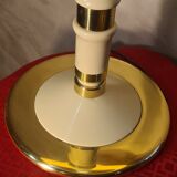 solid brass living room lamp signed 71x40 Spain in very good condition