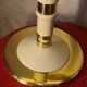 solid brass living room lamp signed 71x40 Spain in very good condition