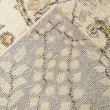 6x10 Classic & Bordered Beige Turkish Vintage Rug, 193x306Cm SK 5705