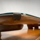 Desk in Wood and Glass attributed to Melchiorre Bega, Italy, 1950s