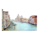 Dibujo de Venecia. Grand canal.