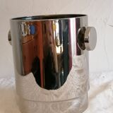 Design champagne bucket. chrome-plated steel